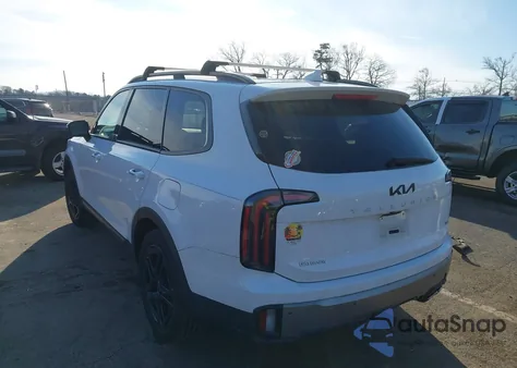 2023 Kia Telluride Ex X-Line из США, поврежденный, VIN 5XYP3DGC1PG346012